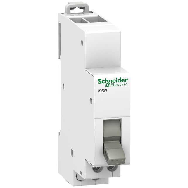 Schneider linear switch - iSSW - 1 C/O - 20A - 250 V AC - 2 positions (A9E18070)