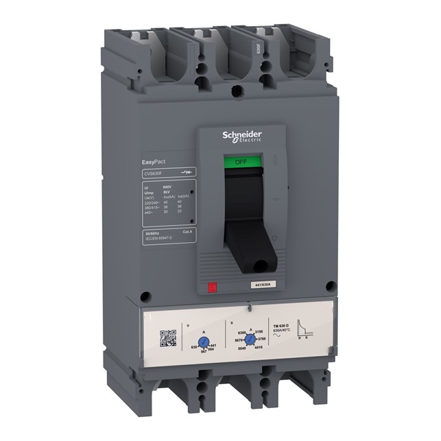 Schneider Easypact CVS - CVS400N TM320D circuit breaker - 3P/3d