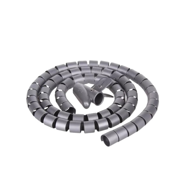 PROTECTOR CABLE FEMARG BENTUK BULAT|BELALAI PELINDUNG KABEL ORGANIZER - BULAT HITAM