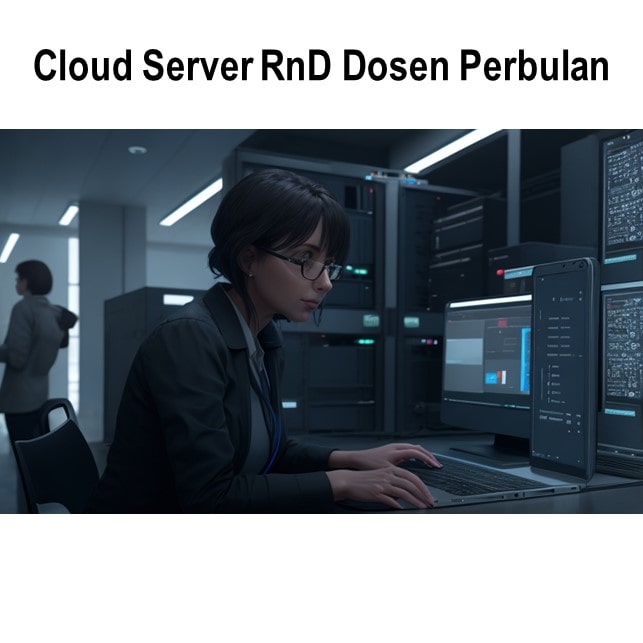 Cloud Server RnD Dosen vCPU 16 Core Ram 16 GB Storage 250 GB NVME Per Bulan