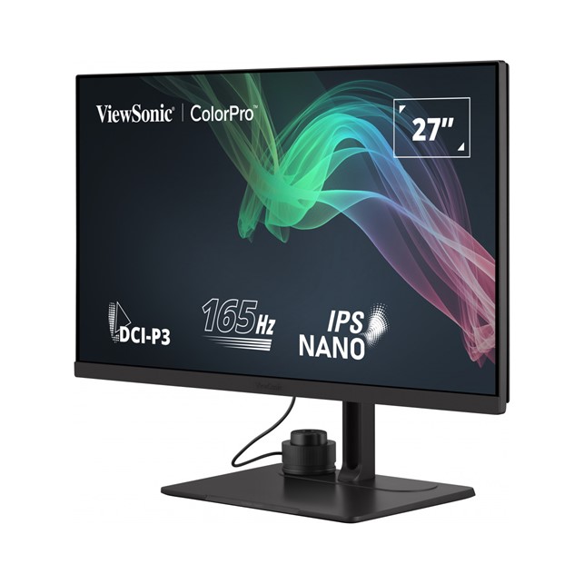 Viewsonic VP2776 ColorPro 27" Pantone Validated Video Editing Monitor with integrated calibrator, DCI-P3, 165Hz & Nano IPS