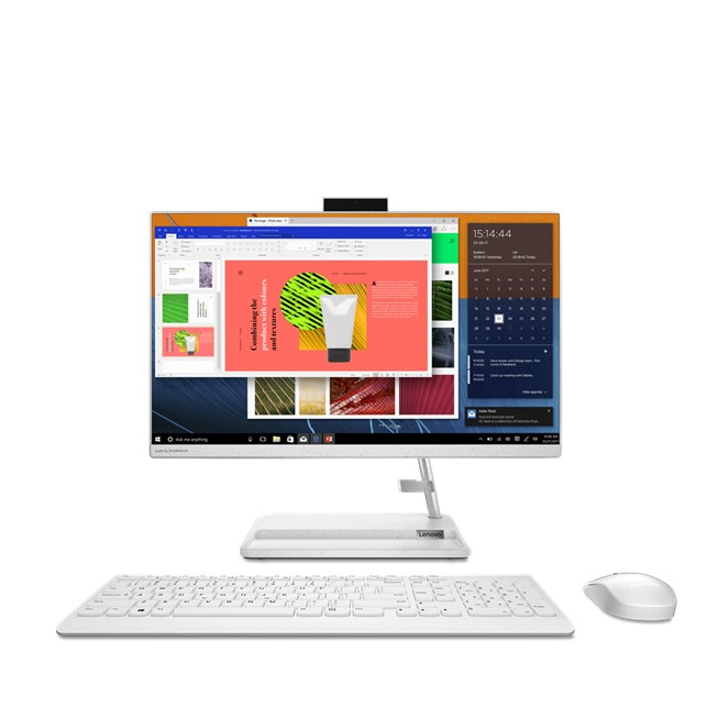 Lenovo IdeaCentre AIO 3 22ITL6 - i5-1135G7 (8M Cache, up to 4.20 GHz), Integrated Intel Iris Xe Graphics, Intel SoC Platform, 2x 4GB SO-DIMM DDR4-3200,White