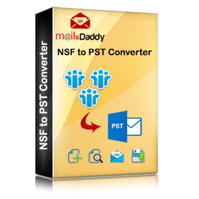 MailsDaddy NSF to PST Converter - Personal License