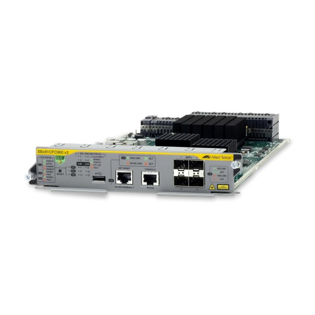 Alied Telesis SBx81GP24 PoE+ line card 24 Port 1 year NCP support