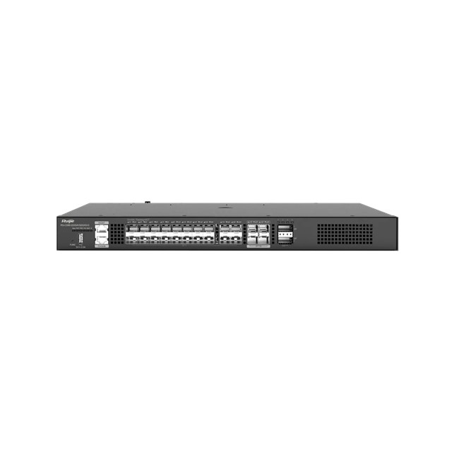 Ruijie 20-Port 10/2.5GE(SFP+), Layer 3 Ruijie Core/Aggregation Switch with Cloud Management (RG-CS86-20XS4VS2QXS-D)