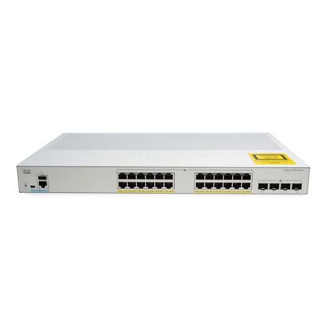 Cisco Switch Catalyst 24x 10/100/1000 Ethernet ports, 4x 1G SFP uplinks