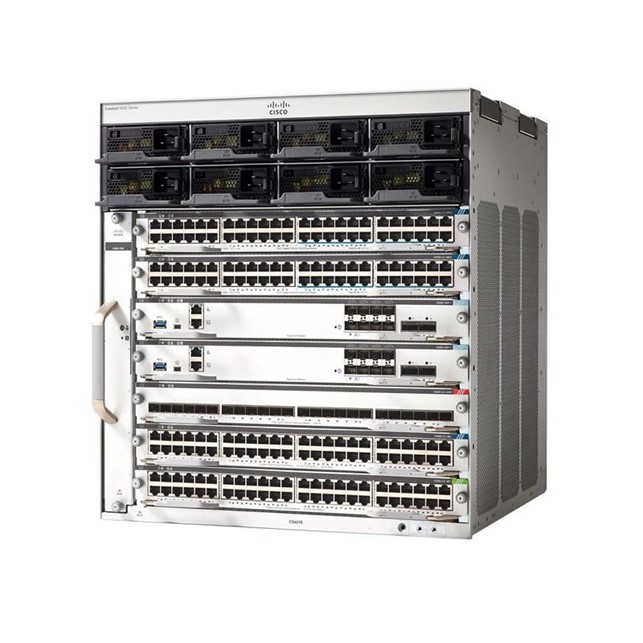 Cisco Catalyst 9400 Series 10 slot,Sup, 2xC9400-LC-48U, DNA-E LIC (C9410R-96U-BNDL-E)