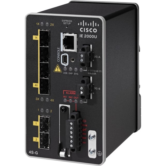 Cisco IE 2000U 4 SFP FE, 2 SFP GE ports (IE-2000U-4S-G)