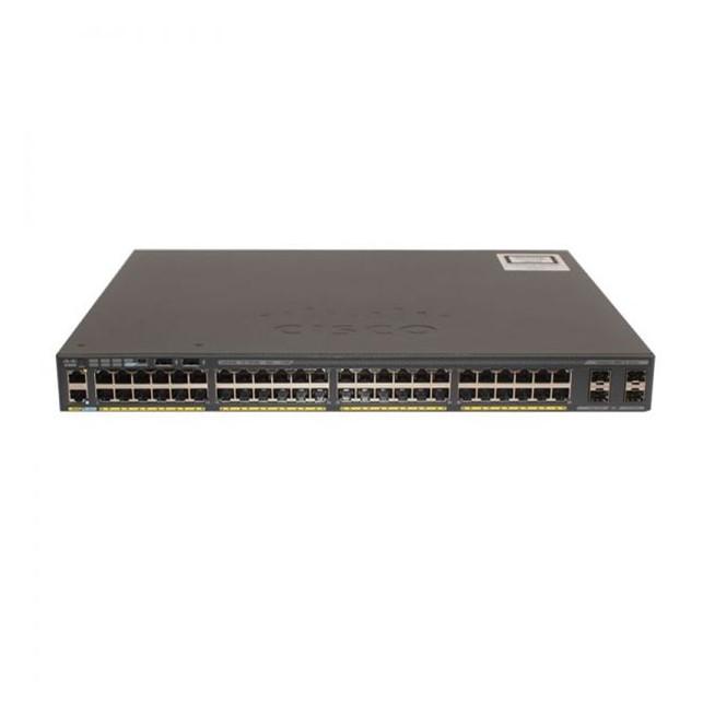 Cisco Switch Catalyst 2960-X 48 GigE PoE 370W, 4 x 1G SFP, LAN Base (WS-C2960X-48LPS-L)