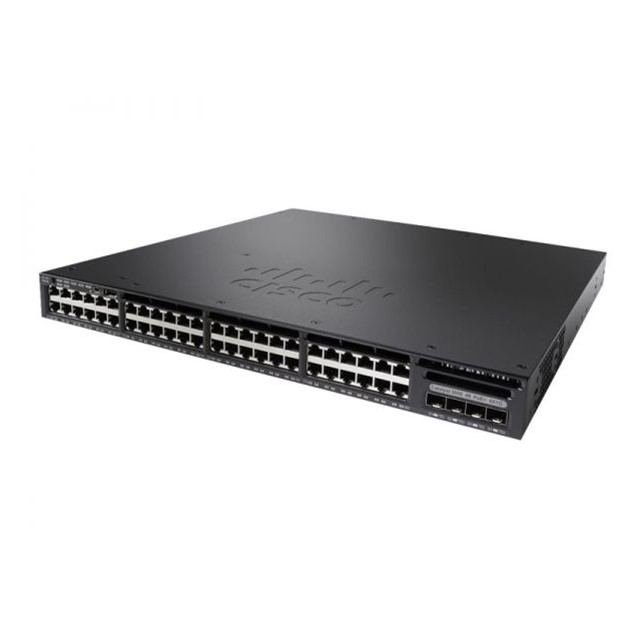 Cisco Catalyst 3650 48 * 10/100/1000 Ethernet Ports - Full PoE (WS-C3650-48FS-S)