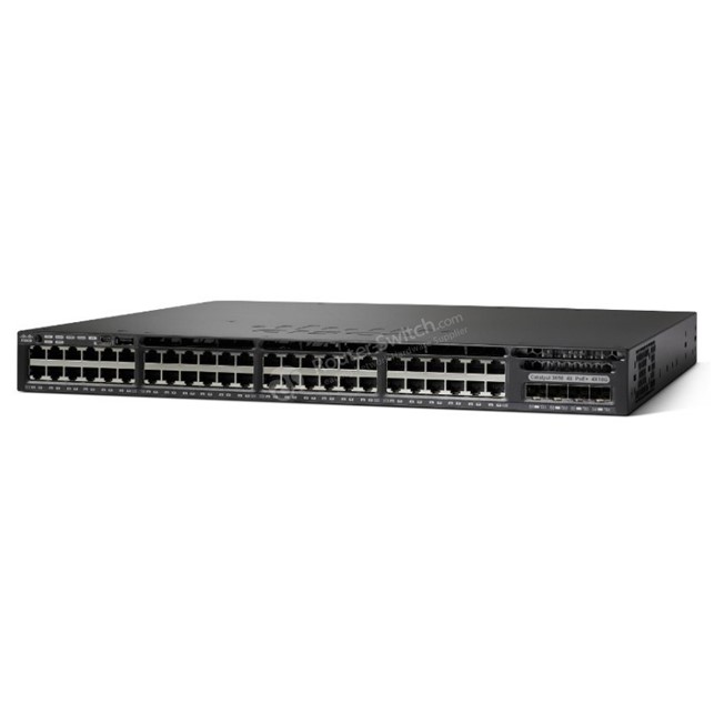 Cisco Catalyst 3650 48 Port PoE 4x10G Uplink LAN Base (WS-C3650-48PQ-L)