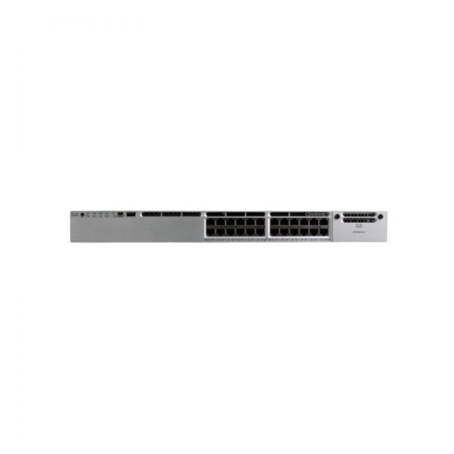 Cisco Catalyst C3850-24P Switch Layer 3 - 24 * 10/100/1000 Ethernet POE+ ports - IP Base - managed- stackable (WS-C3850-24P-S)