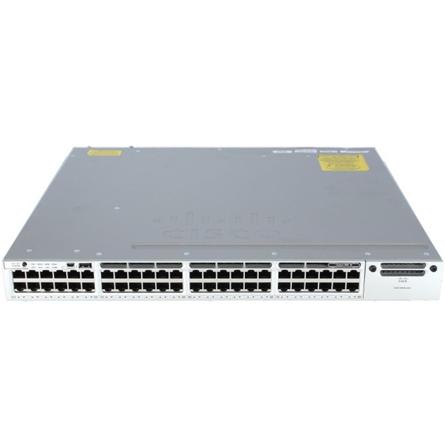 Cisco Catalyst C3850-48P Switch Layer 2- Access Layer - 48 * 10/100/1000 Ethernet POE+ ports (WS-C3850-48P-L)