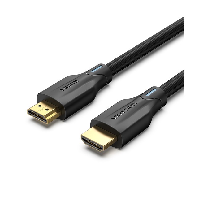 Vention Cotton Braided 8K HDMI Cable 5M Black (AAUBJ)