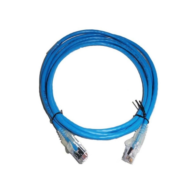 Commscope AMP CO155D2-0ZF007 Cat5e Cable Patch Cord UTP Blue Cat 5e