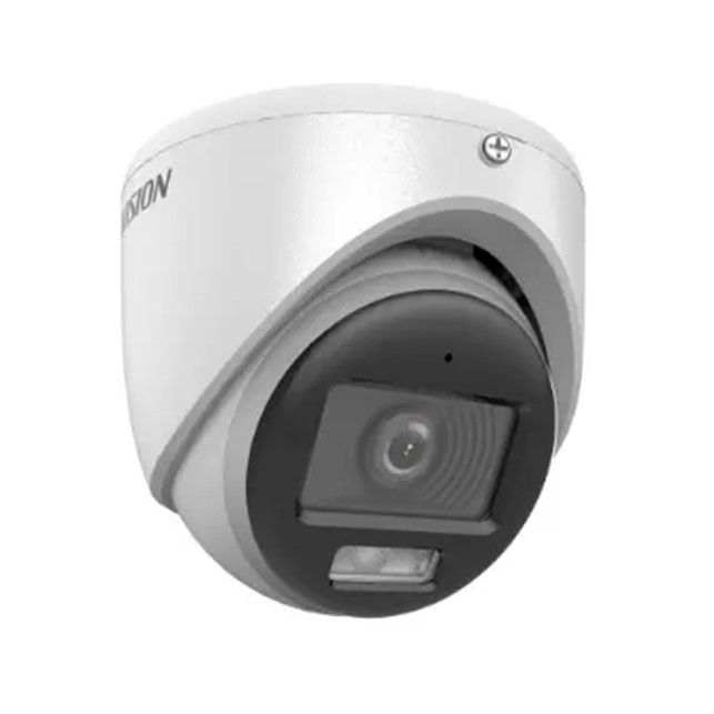 HikVision 3K ColorVu Smart hybrid light Fixed Turret Camera (DS-2CE70KF0T-LMFS)