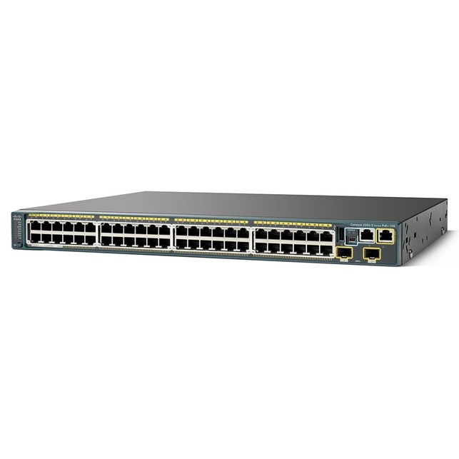Switch Cisco Catalyst 2960-S PoE+ 10G 48 PORT GIGABIT [ Used ]