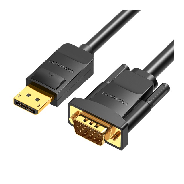Vention DP to VGA Cable 1.5M Black (HBLBG)