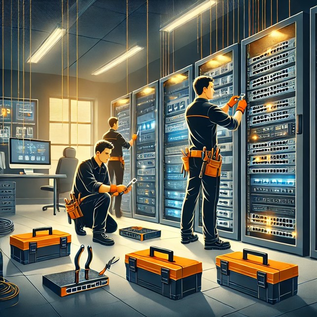 Jasa Perakitan Dan Pemasangan Perangkat Server dan Aksesoris Pendukung 1U