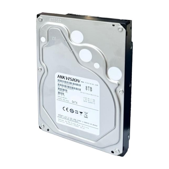 Hikvision 8TB 3.5" SATA 5400 RPM Surveillance Hard Drive