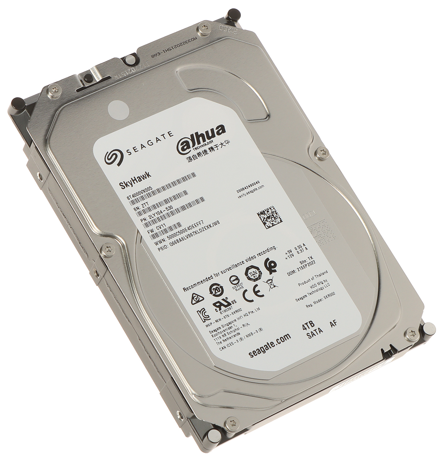SEAGATE HDD INTERNAL SKYHAWK 4TB ST4000VX005