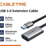 Cabletime USB 3.0 Extension Cable 10M