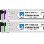 SFP - 1G - 80ZR - 55B 1.25G BIDI LC 80km SM Tx1550/Rx1490nm